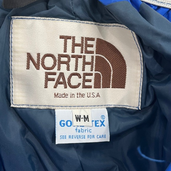 Vintage North Face Pants Women's Medium Blue Gore-Tex Snow USA Zipper Sides - Picture 3 of 6